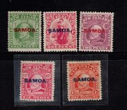 [New Zealand Postage Stamps Overprinted, тип K]