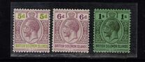 [King George V - Inscribed "POSTAGE REVENUE", type D7]