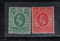 [King George V of the United Kingdom - Inscription "SOMALILAND PROTECTORATE", type E]