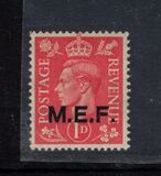 [King George VI - Great Britain Postage Stamps Overprinted "E.A.F.", type A]