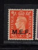 [King George VI - Great Britain Postage Stamps Overprinted "E.A.F.", type A1]