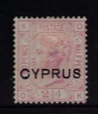 [English Postage Stamps Overprinted "CYPRUS", Tüüp A2]