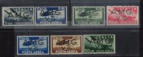 [Airmail - Italian Stamps Overprinted "A.M.G.V.G.", type A25]