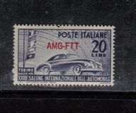 [International Auto Show - Turin, Italy - Italy Postage Stamp Overprinted "AMG-FTT", type AC]