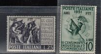 [The 3rd Industrial and the 9th General Italian Census  - Italy Postage Stamps Overprinted "AMG FTT", тип BF]