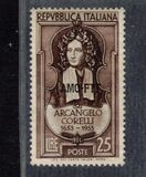 [Arcangelo Corelli - Italy Postage Stamp Overprinted "AMG-FTT", type CH]