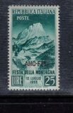 [Festival of the Mountain - Italy Postage Stamp Overprinted "AMG-FTT", نوع CL]