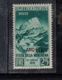 [Festival of the Mountain - Italy Postage Stamp Overprinted "AMG-FTT", نوع CL]