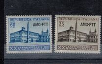 [The 25th Anniversary of the Lateran Pacts - Italy Postage Stamps Overprinted "AMG-FTT", タイプ CR]
