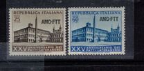 [The 25th Anniversary of the Lateran Pacts - Italy Postage Stamps Overprinted "AMG-FTT", タイプ CR]