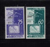 [Introduction of Television - Italy Postage Stamps Overprinted "AMG FTT", Tip CS]