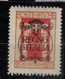 [Nuovi francobolli giornalieri - sovraimpresso: "Annessione All´Italia", Scrivi BF]