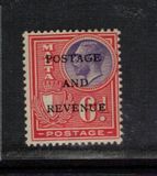 [King George V and Coat of Arms Stamps of 1926-1927 Overprinted "POSTAGE AND REVENUE", Tip X30]
