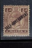 [Overprinted - SELF GOVERNMENT, Tipe R]