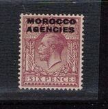 [Great Britain Postage Stamps Overprinted "MOROCCO AGENCIES", type I6]