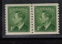 [King George VI - Inscription: "POSTES POSTAGE", タイプ EJ]