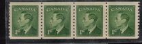 [King George VI - Inscription: "POSTES POSTAGE", タイプ EJ]