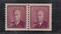 [King George VI - Inscription: "POSTES POSTAGE", タイプ EL]