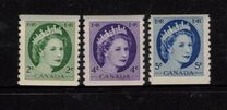 [Queen Elizabeth II - Normal Paper, See 1962 for Fluorescent Stripes, տեսակ GT]