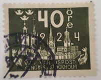 [The World Postal Congress, type AB7]