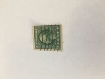 [George Washington - Coil Waste. Size: 19½-20 x 22mm, type DW152]