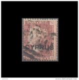 [English Postage Stamps Overprinted "CYPRUS", type A1]