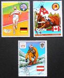 [Airmail - History of the Olympic Games - Gold and Silver Medal Winners, type BQN]