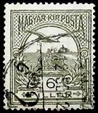 [Turul over Crown of Saint Stephen - New Watermark, tegund F35]