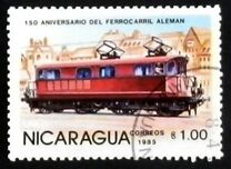 [The 100th Anniversary of Nicaraguan Railroads - The 150th Anniversary of German Railroads, type BOT]