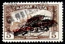 [Parliament Stamps of 1919 Overprinted - No.306-314, type EU7]