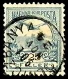 [Turul over Crown of Saint Stephen - New Watermark, tegund F39]