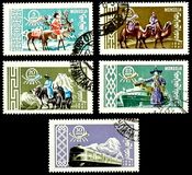 [The 40th Anniversary of Mongolian Postal Service, type GA]