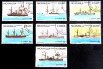 [International Stamp Exhibition "STAMPWORLD LONDON '90" - Old Steam Ships, type CDY]