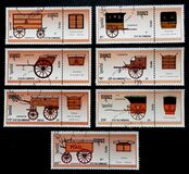 [International Stamp Exhibition "Stamp World London '90" - London, England - Royal Mail Horse-drawn Transport, प्रकार AIF]