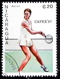 [Airmail - International Stamp Exhibition "CAPEX '87" - Toronto, Canada - Tennis Players, Tipe BWP]