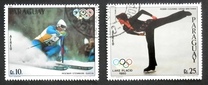 [Airmail - Medal Winners of Winter Olympic Games - Lake Placid, USA, veids CET]
