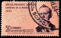 [Airmail - The 50th Anniversary of Mexican Aviation, type AKF]