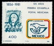 [The 125th Anniversary of First Mexican Stamp, tip BJA]