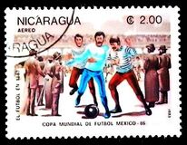 [Airmail - Football World Cup - Mexico 1986, type BNW]