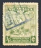 [The 75th Anniversary of Postal Service in Nicaragua, Tip KZ]