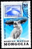 [Airmail - The 50th Anniversary of "Graf Zeppelin" Polar Flight, tyyppi AUS]
