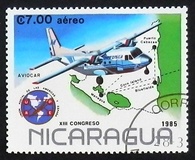 [Airmail - The 13th Congress of the Postal Union of the Americas, Spain and Portugal, type BOP]