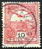 [Turul over Crown of Saint Stephen - Different Watermark, type F106]