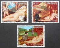 [Pintura. V Centenario del nacimiento de Tiziano, 1.488 - 1.576. Aéreos., tipo BPH]