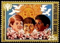 [International Year of the Child, type UV]