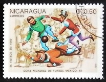 [Football World Cup - Mexico 1986, type BNT]