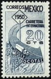 [Opening of Mexican Section of Pan-American Highway - Inscribed "CARRETERA INTER-NACIONAL 1950", tegund VHF]