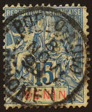 [Allegory Stamps - Inscription "GOLFE DE BENIN", type C5]
