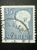 [King Gustaf VI Adolf of Sweden & Tree Crowns - New Colors and Values, Tipi FA60]