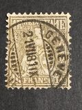 [Helvetia - New Design - Value in Corners - White Paper, प्रकार K8]